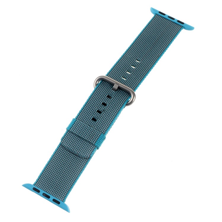 Nylon Wear Resistant Watchband Wristband for Apple Watch 42mm Series 3 Series 2 Series 1 - Baby Blue-2