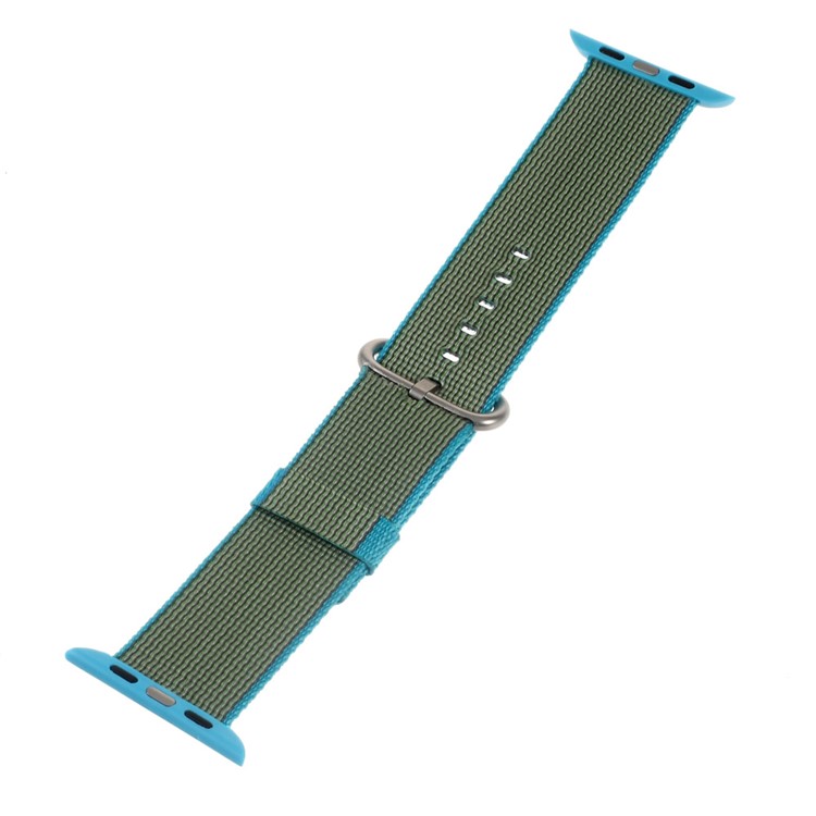 Nylon Wear Resistant Watchband Wristband for Apple Watch 42mm Series 3 Series 2 Series 1 - Baby Blue-4