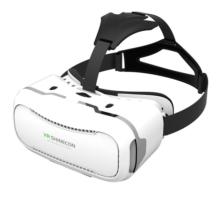 SHINECON 2.0 360 Degree Panoramic VR Virtual Reality Glasses Box - White-1