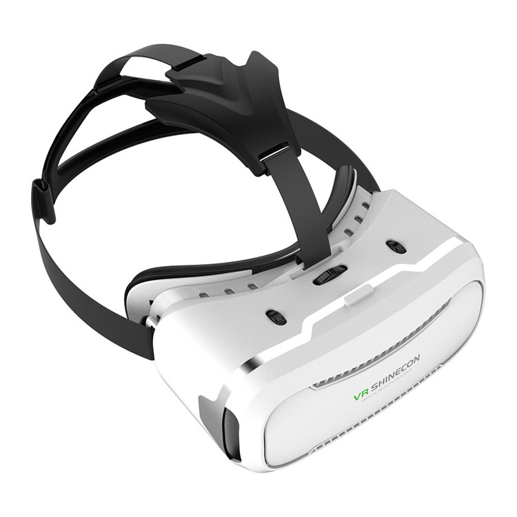SHINECON 2.0 360 Degree Panoramic VR Virtual Reality Glasses Box - White-10