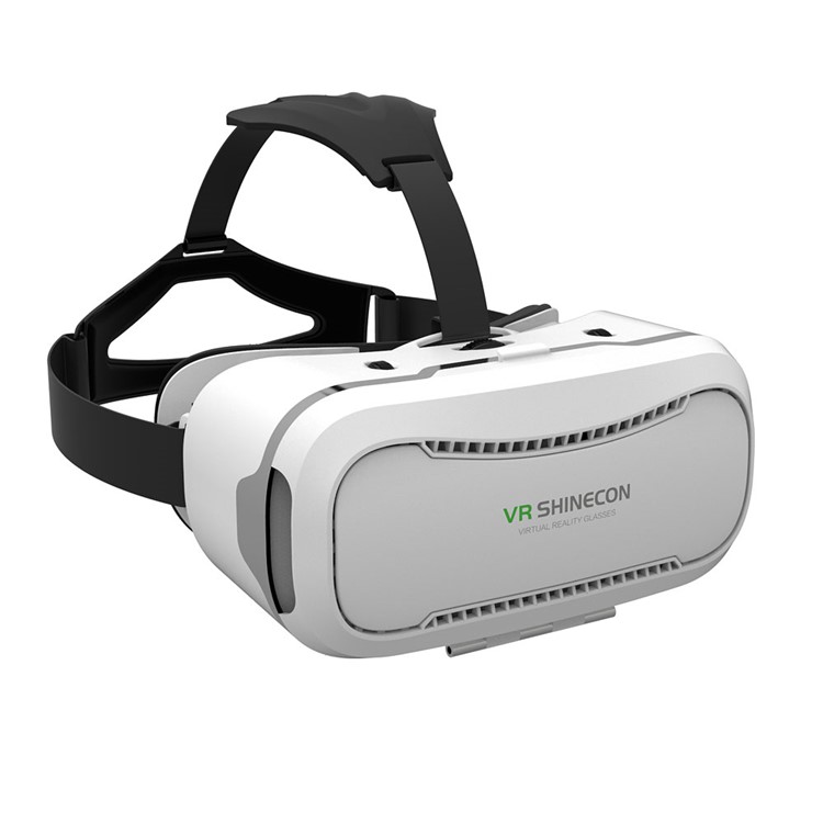 SHINECON 2.0 360 Degree Panoramic VR Virtual Reality Glasses Box - White-13