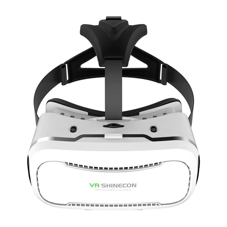 SHINECON 2.0 360 Degree Panoramic VR Virtual Reality Glasses Box - White-6