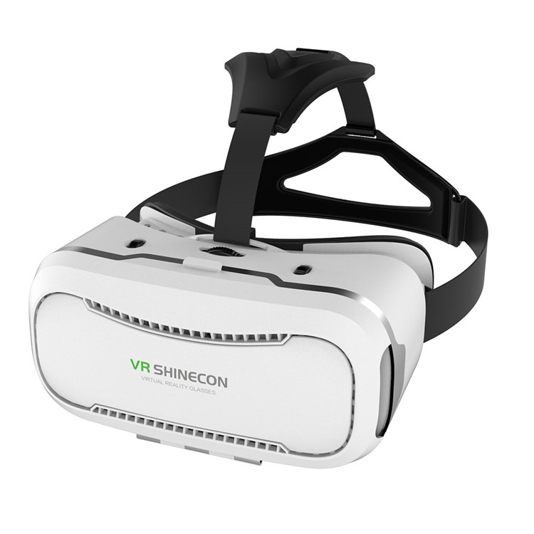 SHINECON 2.0 360 Degree Panoramic VR Virtual Reality Glasses Box - White-7