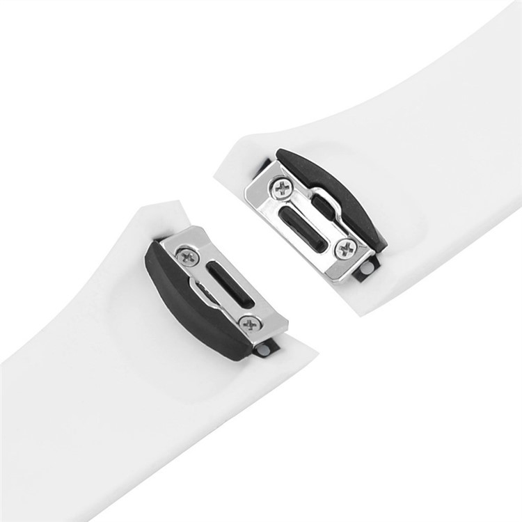 Chevron Silicone Watch Strap Watchband for Samsung Galaxy Gear S2 SM-R720 - Blue / White-2