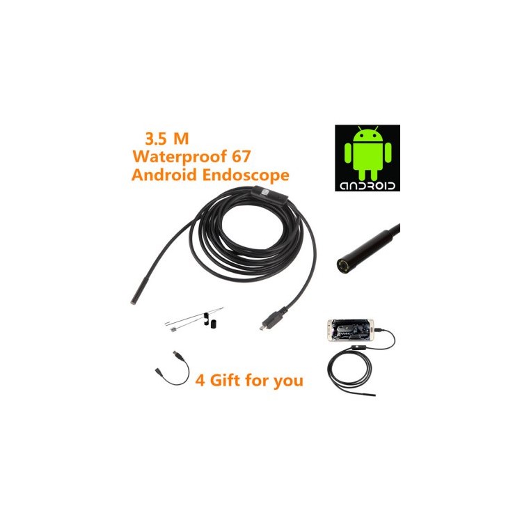 1m Tough Cable AN97 Waterproof Micro USB Endoscope Snake Tube Inspection Camera for Android Phone with OTG-7