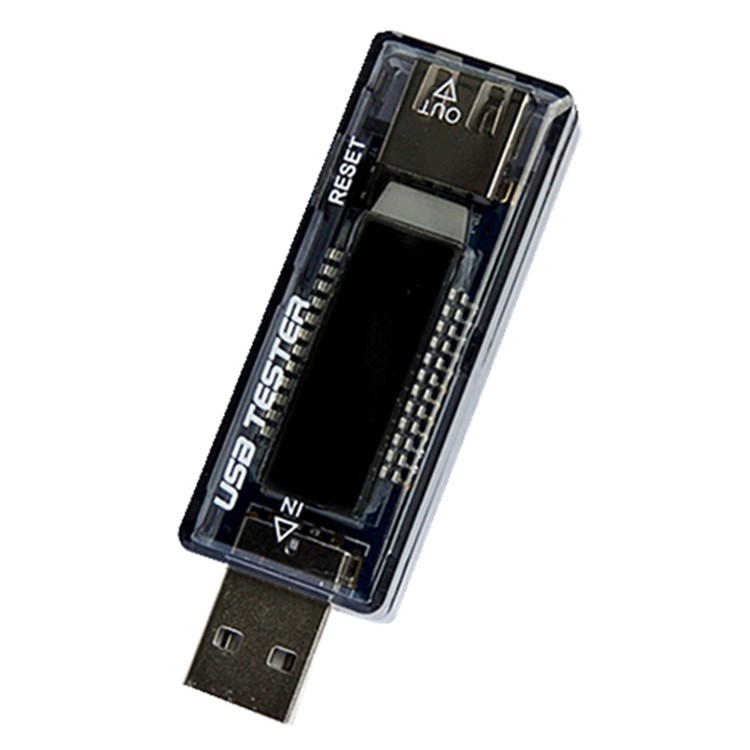 KWS-V21 LCD USB Detector Voltmeter Ammeter Power Capacity Tester Compatible with QC 2.0-2