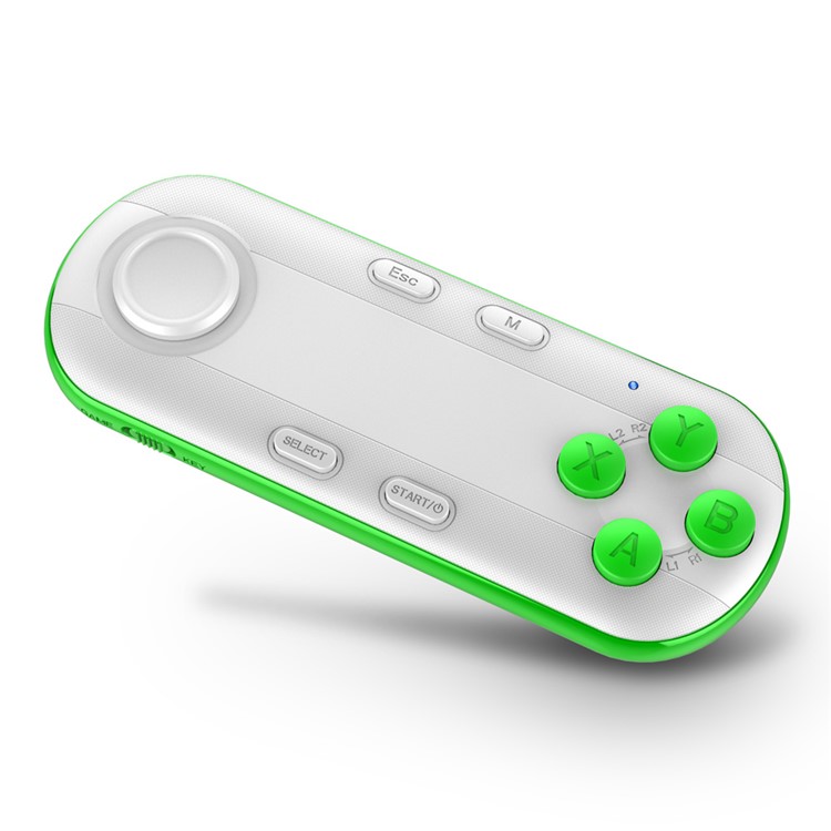 SHINECON 2.0 3D VR Box Virtual Reality Glasses with Wireless Bluetooth Remote Controller - White VR Box/ White / Green-17