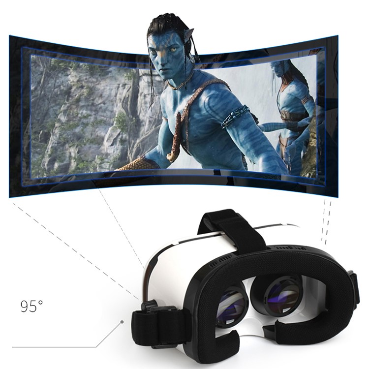 GOLF GF-VR02 Anti-Blue Ray Eye Protection 3D VR Virtual Reality Glasses-7