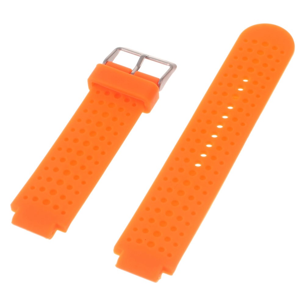 Silicone Watchband for Garmin Forerunner 220 230 235 630 620 735XT with Pins & Tools - Orange-1