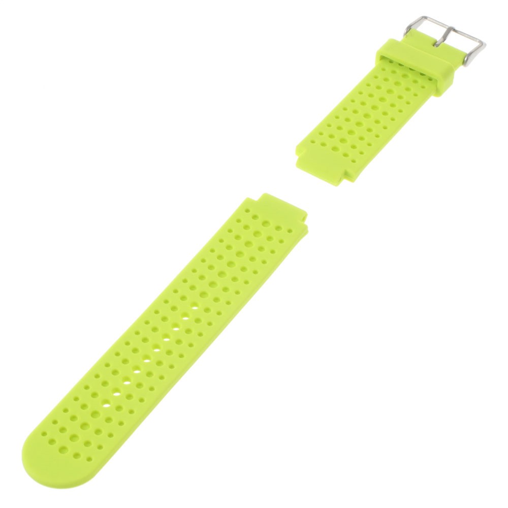 Silicone Watchband for Garmin Forerunner 220 230 235 630 620 735XT with Pins & Tools - Green-2