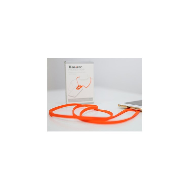 ROMIX Smartphone Anti-lost Pull Resistant Lanyard for iPhone Samsung - White-6