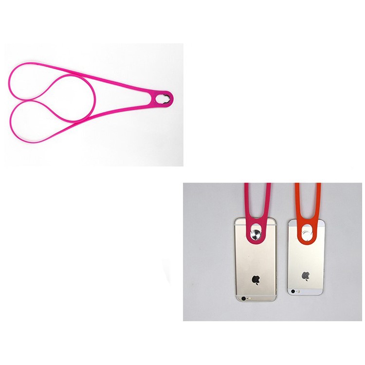 ROMIX Smartphone Anti-lost Pull Resistant Lanyard for iPhone Samsung - White-8