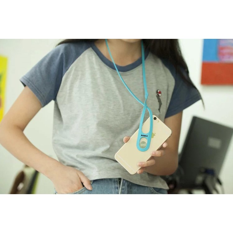 ROMIX Smartphone Anti-lost Lanyard for iPhone Samsung - Blue-9