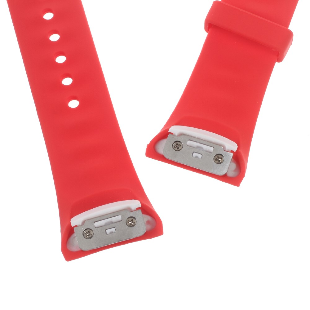Silicone Watch Band Strap for Samsung Gear Fit 2 SM-R360 - Red-4