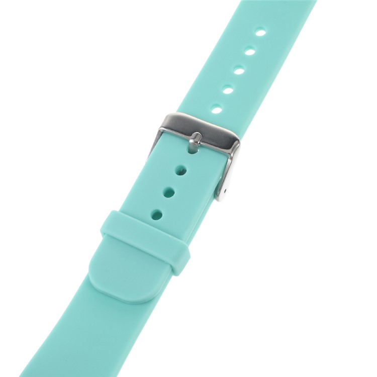 Silicone Watch Band Strap for Samsung Gear Fit 2 SM-R360 - Cyan-3