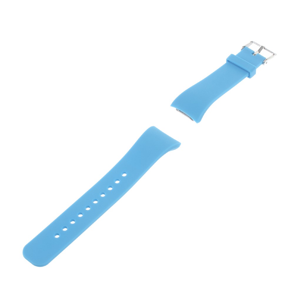 Silicone Watch Wrist Strap for Samsung Gear Fit 2 SM-R360 - Baby Blue-1