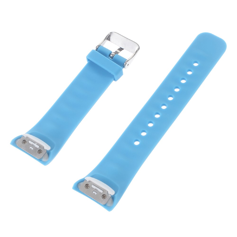Silicone Watch Wrist Strap for Samsung Gear Fit 2 SM-R360 - Baby Blue-2