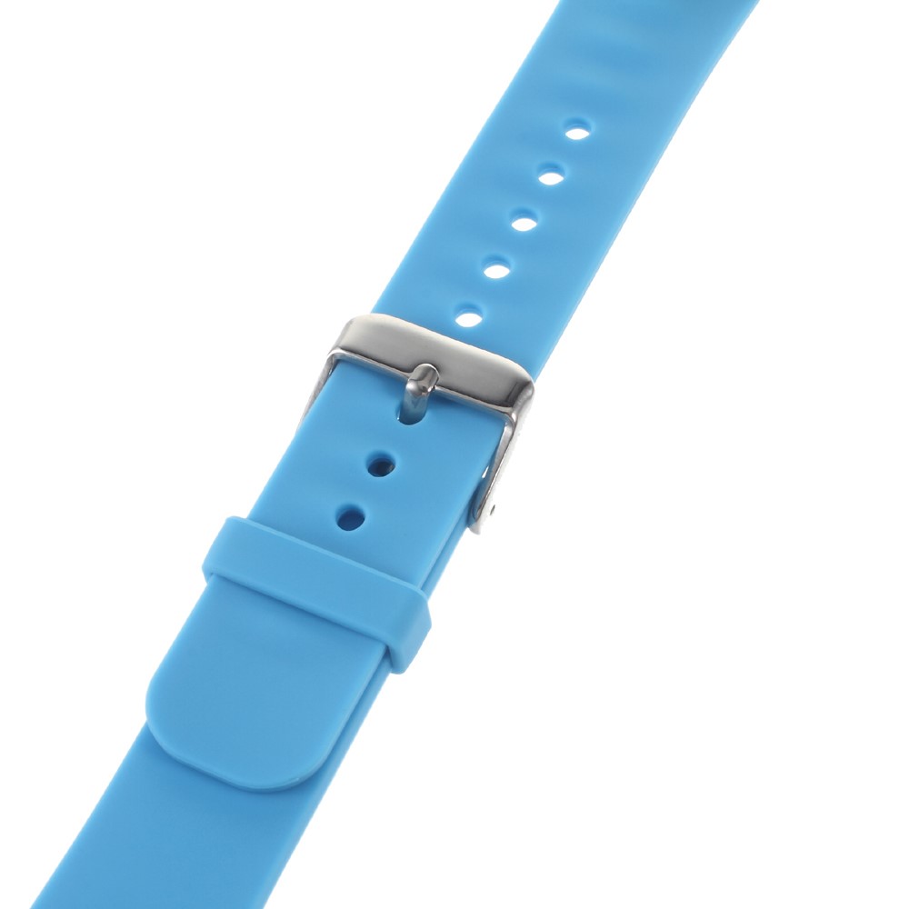 Silicone Watch Wrist Strap for Samsung Gear Fit 2 SM-R360 - Baby Blue-3