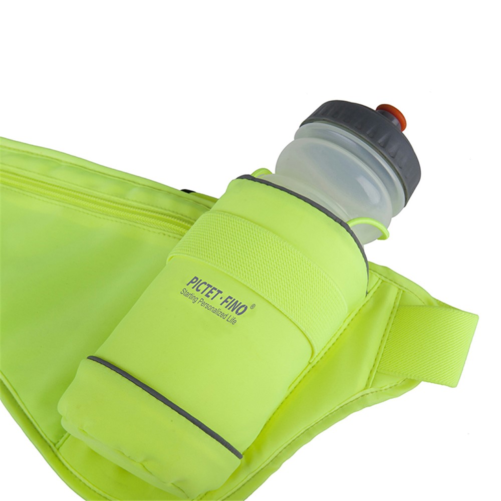ROMIX (RH23) Outdoor Sports Belt Waist Pack with Water Bottle Holder - Green-2