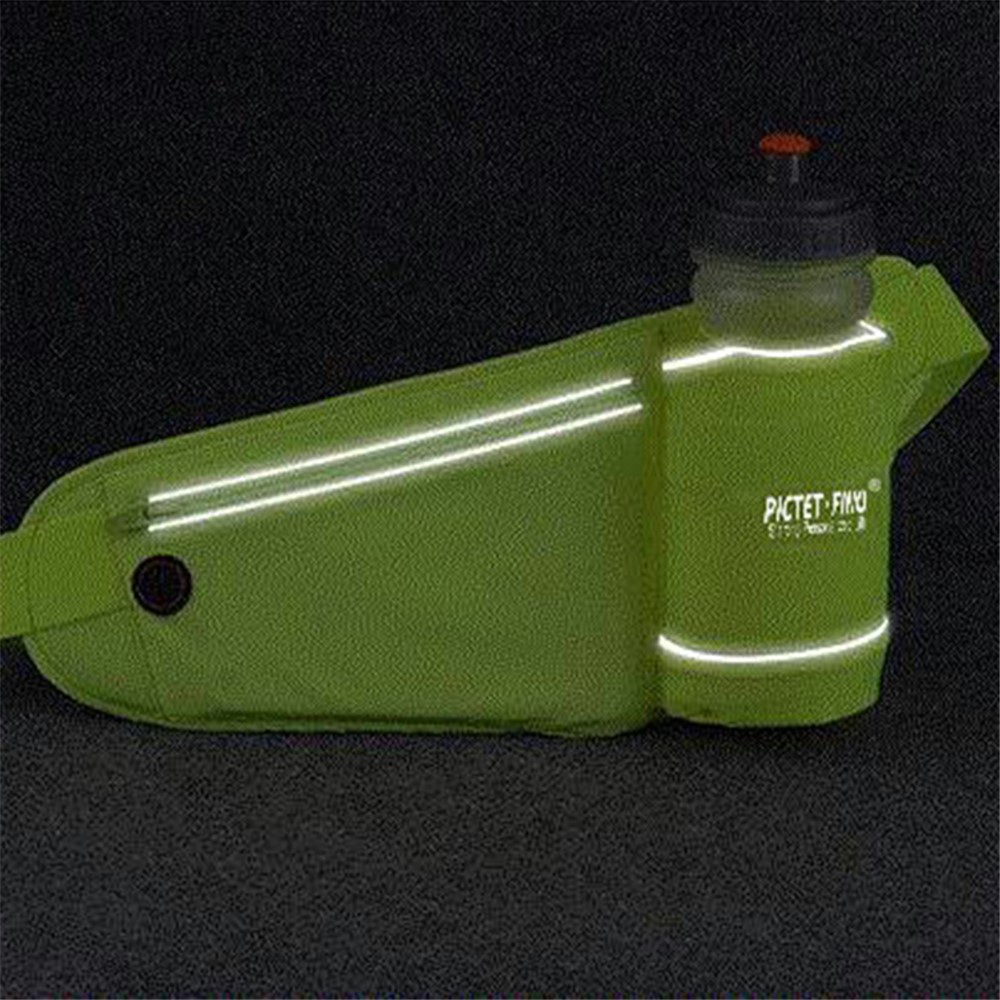 ROMIX (RH23) Outdoor Sports Belt Waist Pack with Water Bottle Holder - Green-3