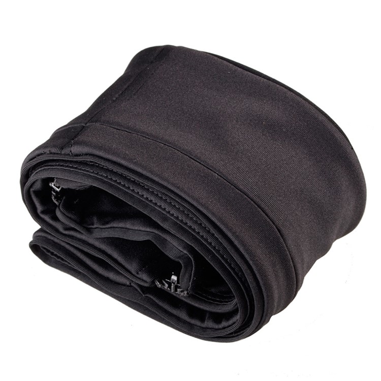 ROMIX RH26 Hüfttasche mit 1 Hauptfach (20,5 x 8cm) + 2 Seitentaschen (24 x 8cm) - schwarz / l xl-3