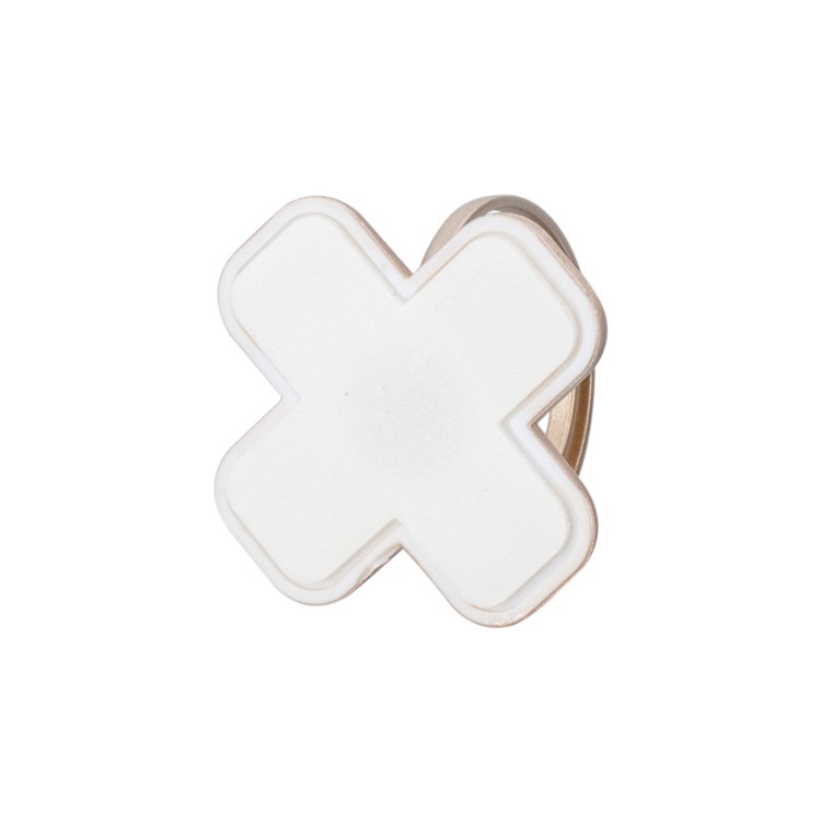 MOMAX X-RING Kickstand Metal Ring Holder Finger Grip Desktop Stand for Smartphones - Champagne Gold Color-6