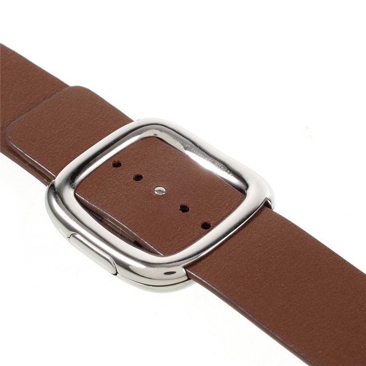 Genuine Leather High-quality Watch Strap for Apple Watch Series 1 Series 2 Series 3 42mm - Brown-6