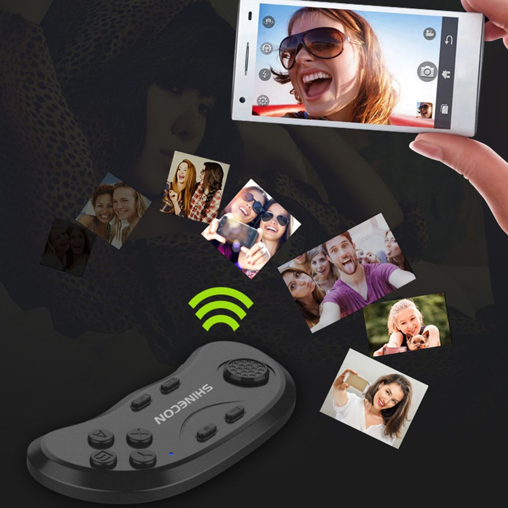 VR SHINECON Bluetooth Remote Control Game Handle Wireless Shutter-1