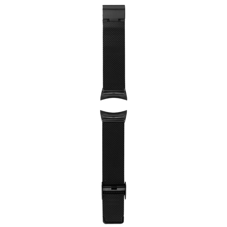 Mesh Stainless Steel Wrist Watch Band for Samsung Gear Fit 2 SM-R360 - Black-2