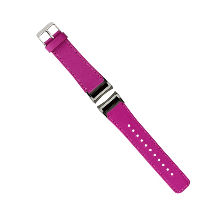 Genuine Leather Watch Strap for Samsung Gear Fit 2 SM-R360 - Rose-1