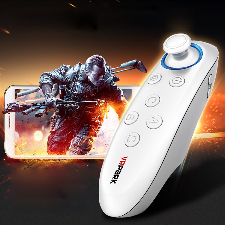 VR PARK Bluetooth 3.0 Remote Controller Portable Gamepad Selfie Shutter for iOS/Android-1