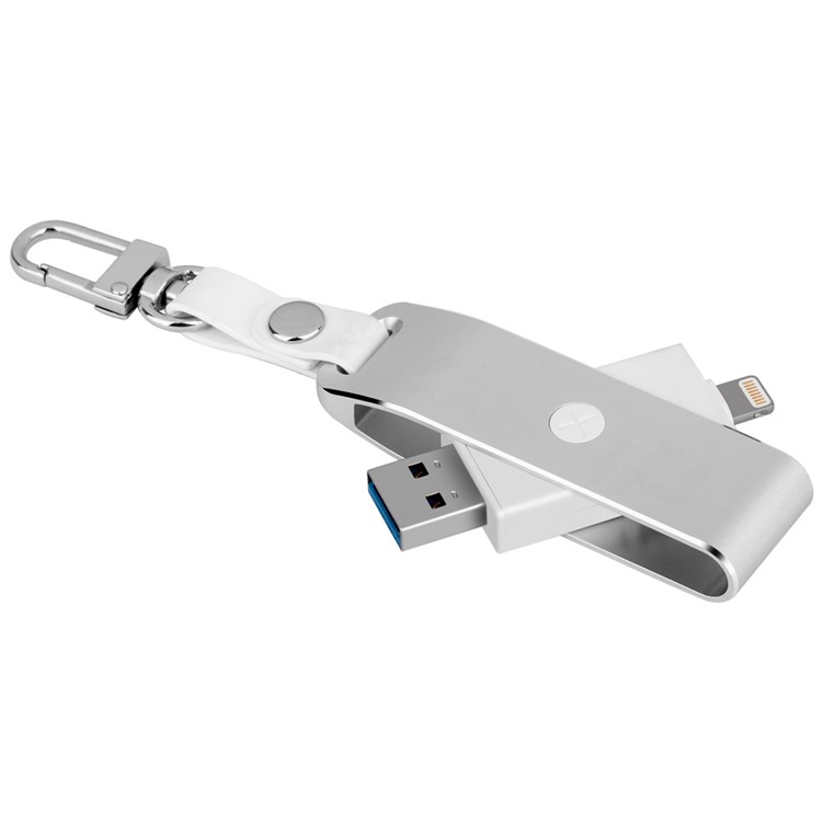 MOMAX Elite MFI Zertifiziert Blitz 8pin USB 3.0 Kartenleser Für Iphone Ipad Computer - Silberfarbe-4