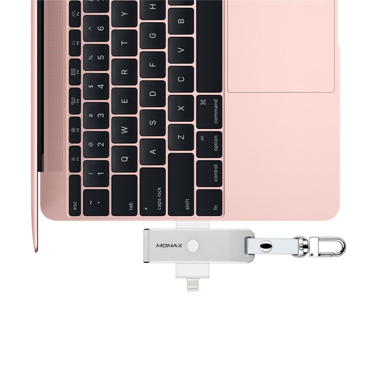 MOMAX Elite MFI Zertifiziert Blitz 8pin USB 3.0 Kartenleser Für Iphone Ipad Computer - Silberfarbe-5