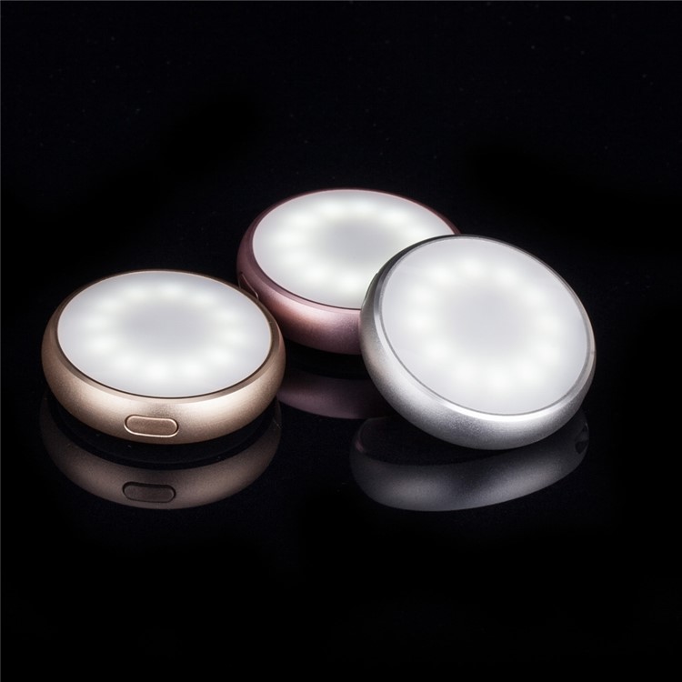MOMAX X-Light Mini Clip-on Selfie LED Fill Light for iPhone iPad Samsung - Silver Color-17