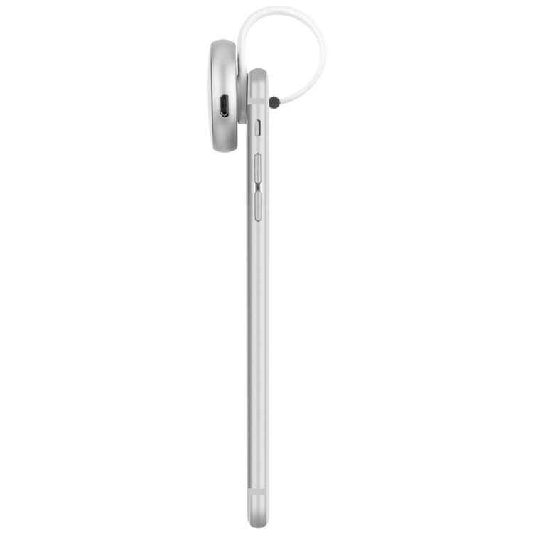 MOMAX X-Light Mini Clip-on Selfie LED Fill Light for iPhone iPad Samsung - Silver Color-2