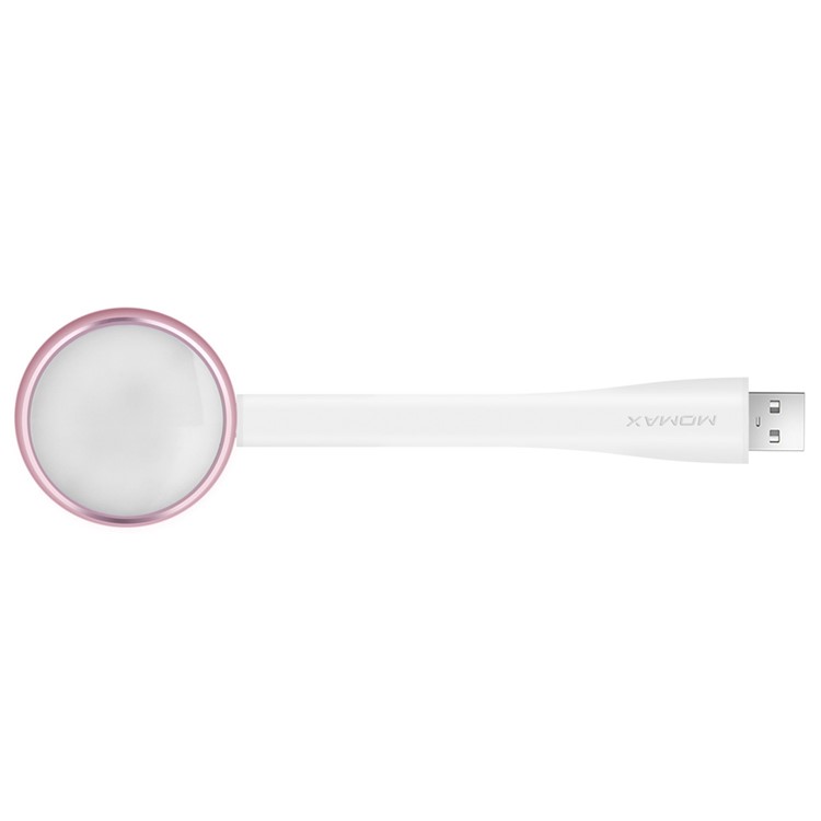 MOMAX X-Light Mini Selfie Fill LED Light with Universal Clip for iPhone iPad Samsung - Rose Gold Color-9