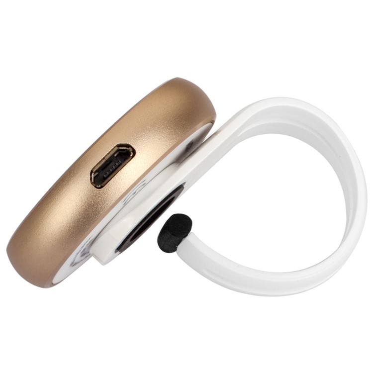 MOMAX X-Light Mini Selfie LED Clip-on Fill Light for iPhone iPad Samsung - Champagne Gold Color-5