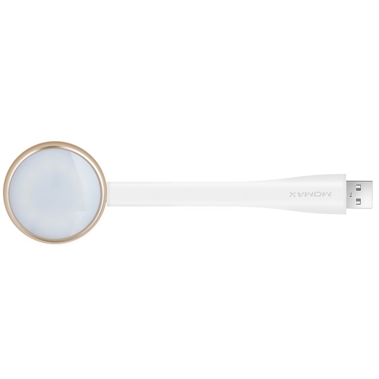 MOMAX X-Light Mini Selfie LED Clip-on Fill Light for iPhone iPad Samsung - Champagne Gold Color-9