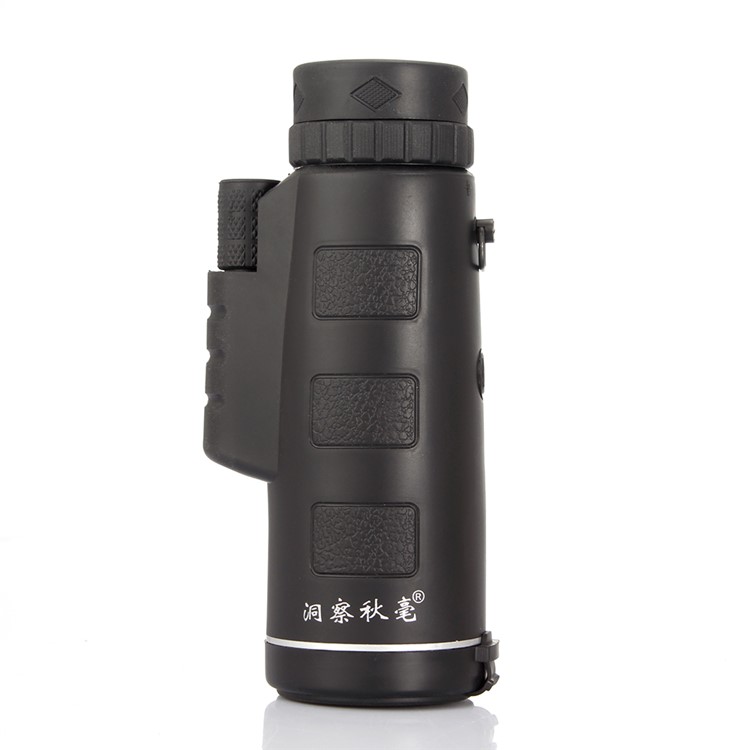 DongChaQiuHao Universal Clip-on 10x40 Hiking Concert Camera Lens Monocular for Smartphone - Black-16