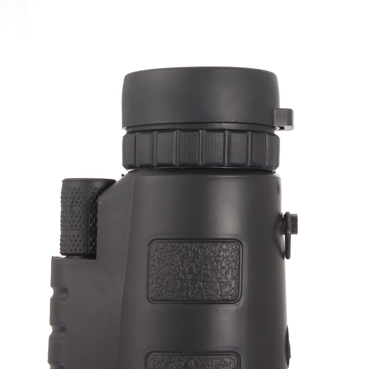 DongChaQiuHao Universal Clip-on 10x40 Hiking Concert Camera Lens Monocular for Smartphone - Black-7