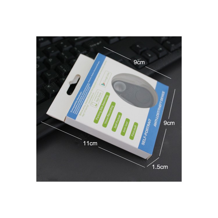 Mini Wireless Bluetooth 4.0 Two-way Anti-lost Alarm Smart Tracker Support Photo Taking - White-6