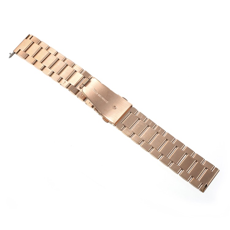 Acciaio Inossidabile 22 mm Wirst Watch Band Per Samsung Gear S3 Frontier / S3 Classic - Color Oro