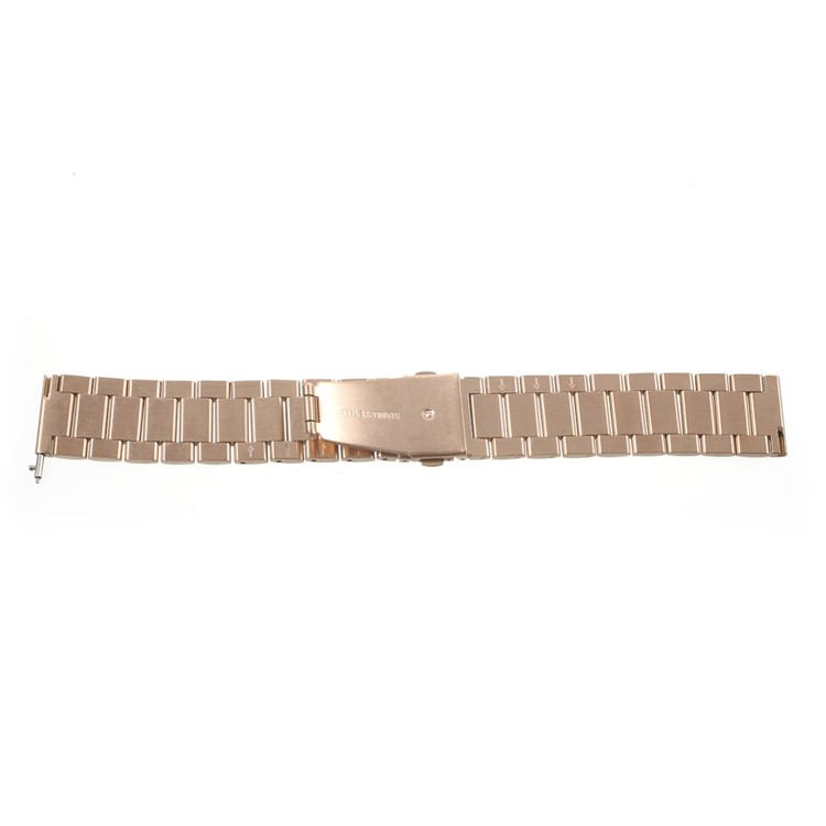 Acciaio Inossidabile 22 mm Wirst Watch Band Per Samsung Gear S3 Frontier / S3 Classic - Color Oro