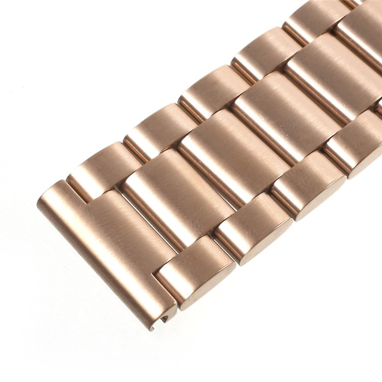 Acciaio Inossidabile 22 mm Wirst Watch Band Per Samsung Gear S3 Frontier / S3 Classic - Color Oro