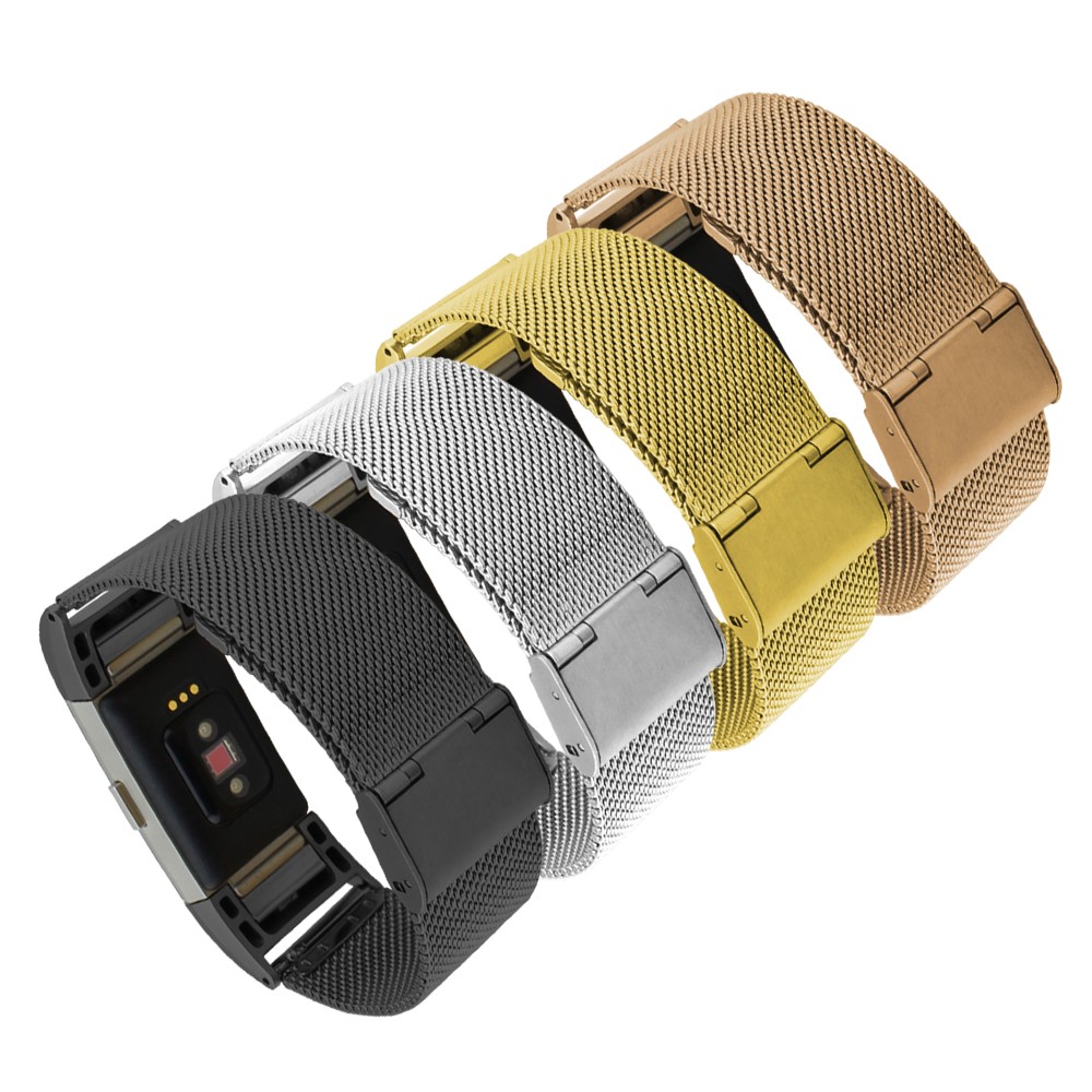 Edelstahlarmbandarmband Für Fitbit Ladung 2 - Roségold Farbe-8