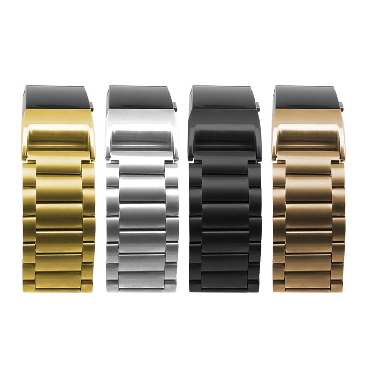 Sturdy Stainless Steel Watchband High-end Wrist Strap for Fitbit Charge 2 - Silver Color-4
