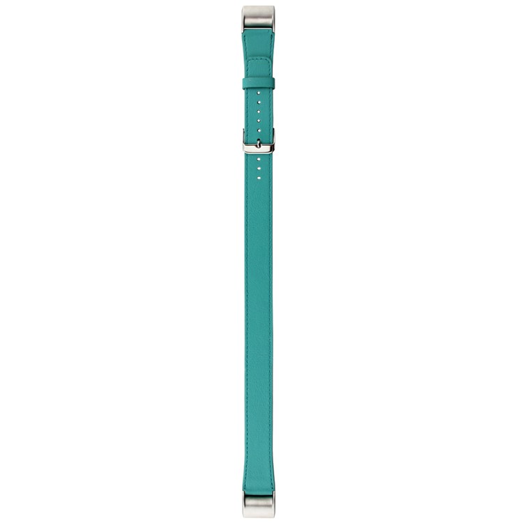 Band Replacement Genuine Leather Double Tour Wrist Band Watch Strap for Fitbit Charge 2 - Green-2