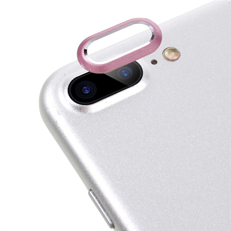 Back Camera Lens Protective Ring for iPhone 8 Plus / 7 Plus 5.5 inch - Pink-1