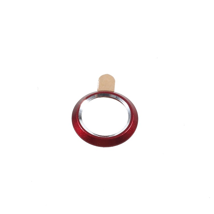 For iPhone 8 / 7 4.7 inch Rear Back Camera Lens Guard Cover Ring - Red-1