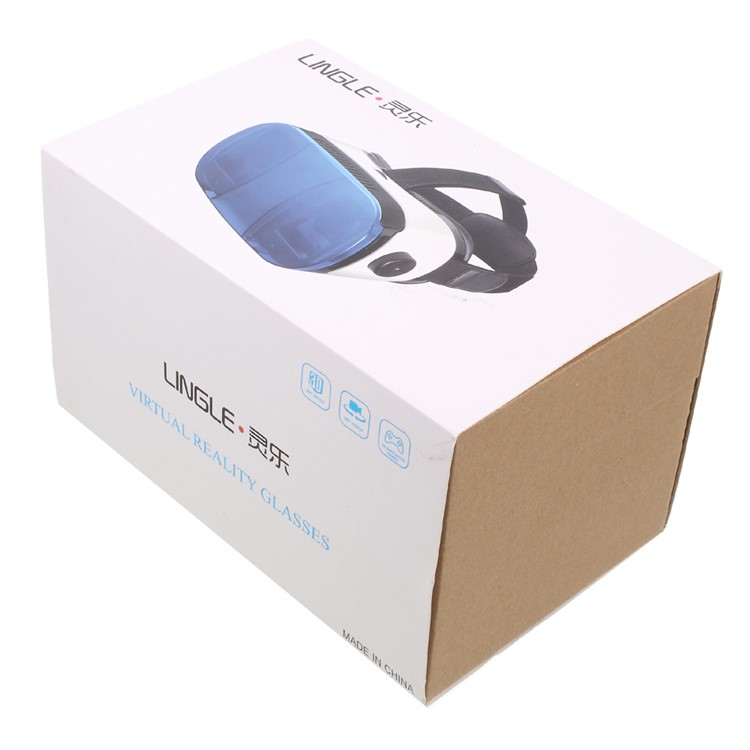 LINGLE 3D VR Virtual Reality Glasses Box for iPhone 7 Plus / Galaxy S7-15